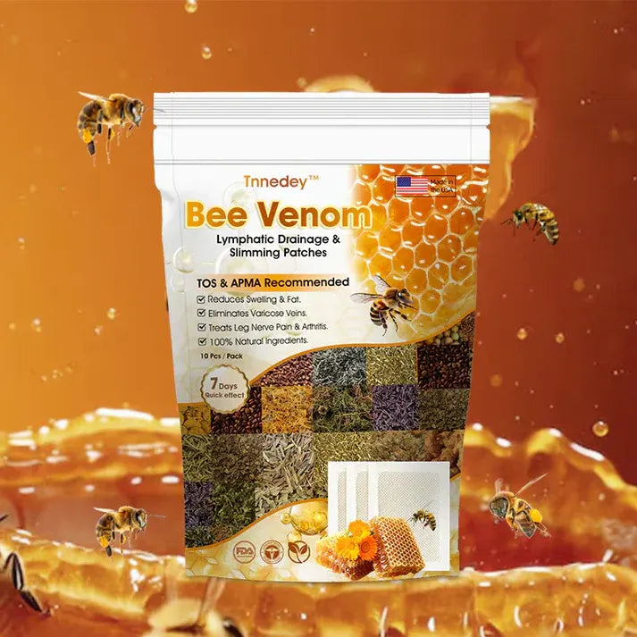 🐝 Detox & Slim- Buy 10 Get 10 Patch Free – Bee Venom Lymphatic Drainage & Slimming Foot Patches at Rs 499